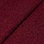 KNITTED OVERCOAT PERUGIA - WINE - Image 4
