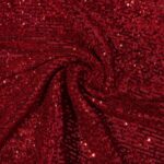 MESH SEQUINS - RED
