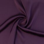 DOUBLE FACED SATIN - DARK PURPLE