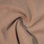 POLYESTER SHERPA CORDUROY - CAMEL