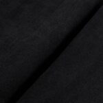 POLYESTER SHERPA CORDUROY - BLACK - Image 4