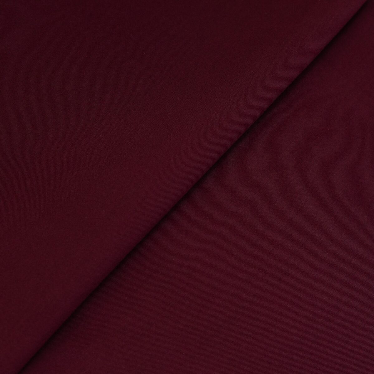 VISCOSE TWILL SUIT - MAROON - Image 4