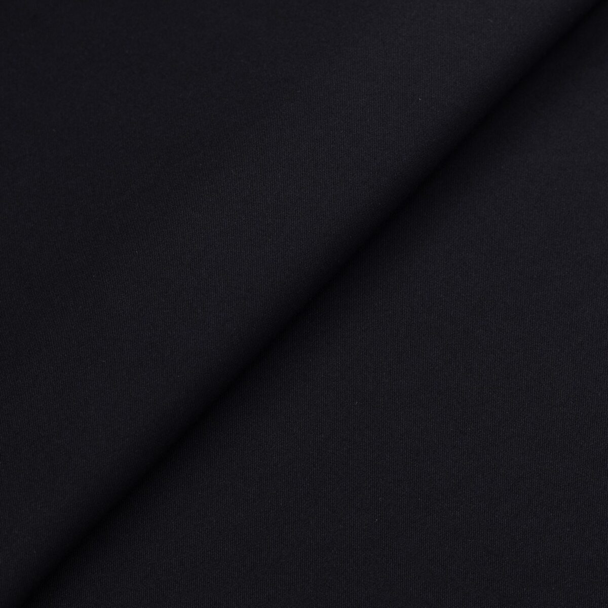 VISCOSE TWILL SUIT - BLACK - Image 4