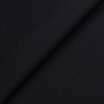 VISCOSE TWILL SUIT - BLACK - Image 4