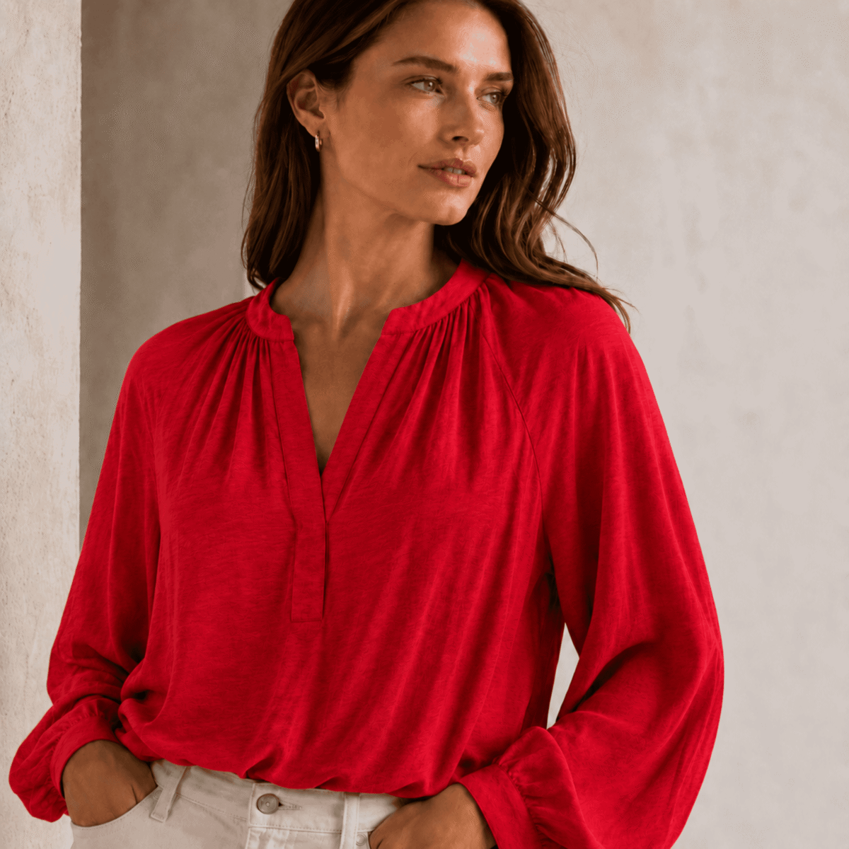 VISCOSE AMARA - RED - Image 2
