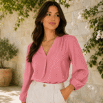 VISCOSE AMELIA - SALMON - Image 2