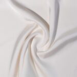 TKANINA POLIESTROWA DOUBLE SATIN - KREMOWY