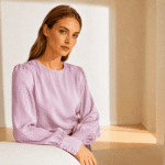 TKANINA POLIESTROWA DOUBLE SATIN - PUDROWY RÓŻ - obrazek 2