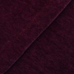 DZIANINA WELUR AKSAMITNY - BURGUND - obrazek 4