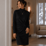 MELANGE VELOUR - BLACK - Image 2