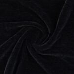 MELANGE VELOUR - BLACK