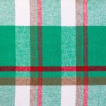 COTTON CHECK YARN DYED - GREEN - Image 3