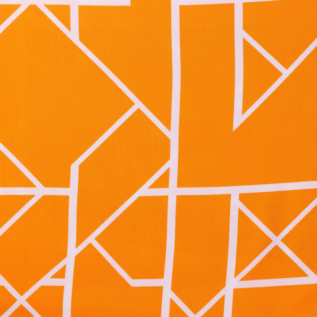 VISCOSE BELMANDO PRINT - GEOMETRIC - ORANGE - Image 3