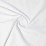COTTON SINGLE JERSEY - WHITE