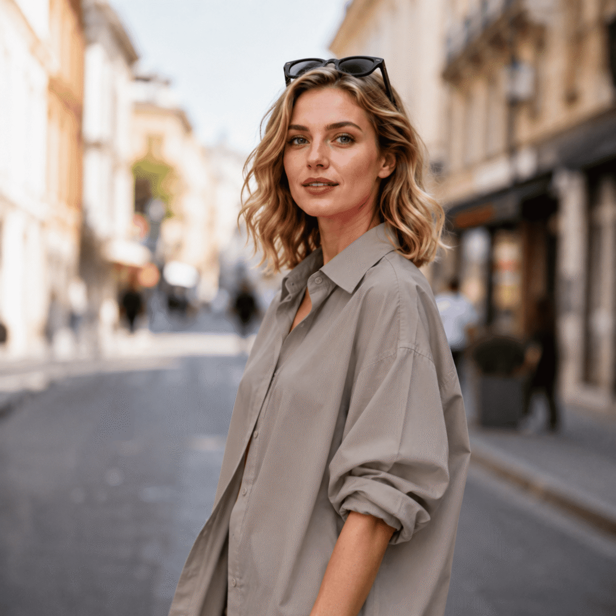 COTTON POPLIN - WARM BEIGE - Image 2