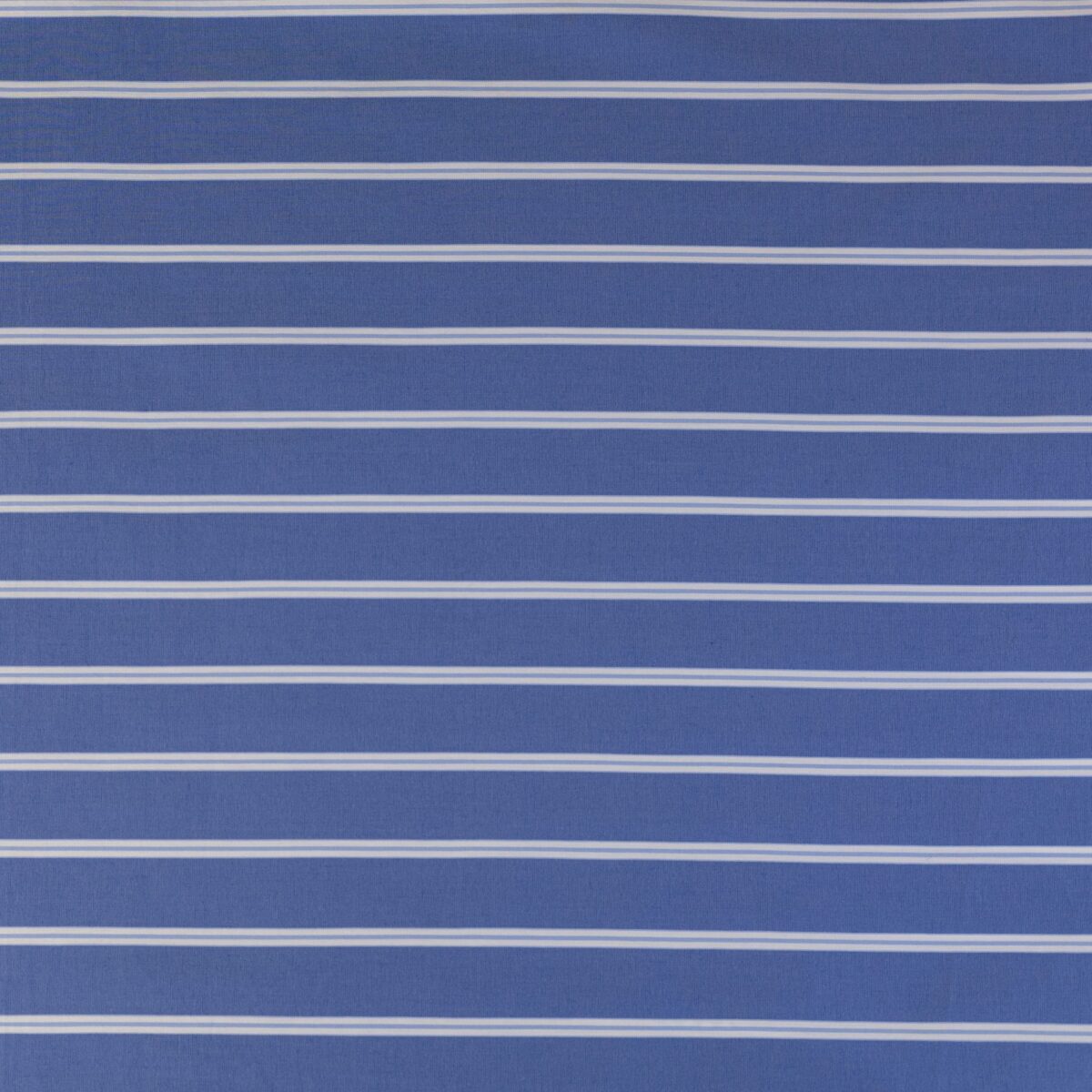 COTTON POLYESTER STRIPE YARN DYED - DENIM/WHITE - Image 3