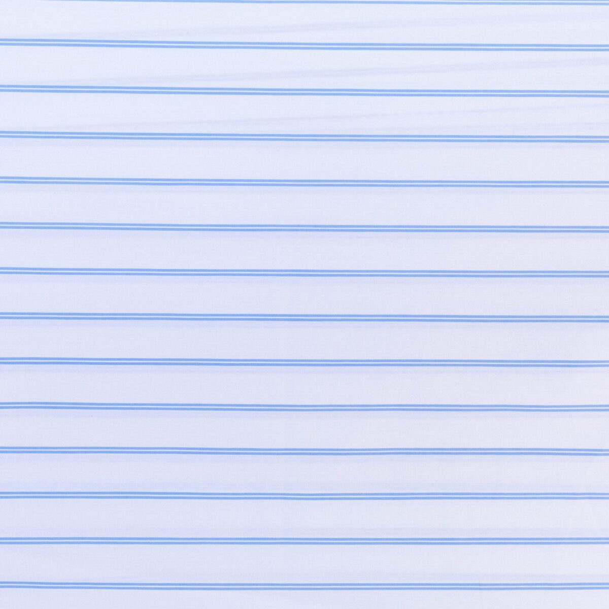 COTTON POLYESTER STRIPE YARN DYED - WHITE/BLUE - Image 3