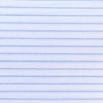 COTTON POLYESTER STRIPE YARN DYED - WHITE/BLUE - Image 3