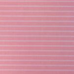 COTTON POLYESTER STRIPE YARN DYED - SALMON/WHITE - Image 3