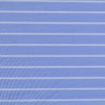COTTON POLYESTER STRIPE YARN DYED - BLUE/WHITE - Image 3