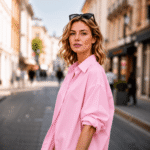 COTTON POPLIN - SALMON - Image 2