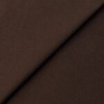 TKANINA DENIM BAWEŁNIANO STRETCH GŁADKO  - BRĄZOWY - obrazek 4