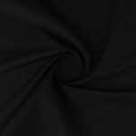 COTTON POPLIN - BLACK