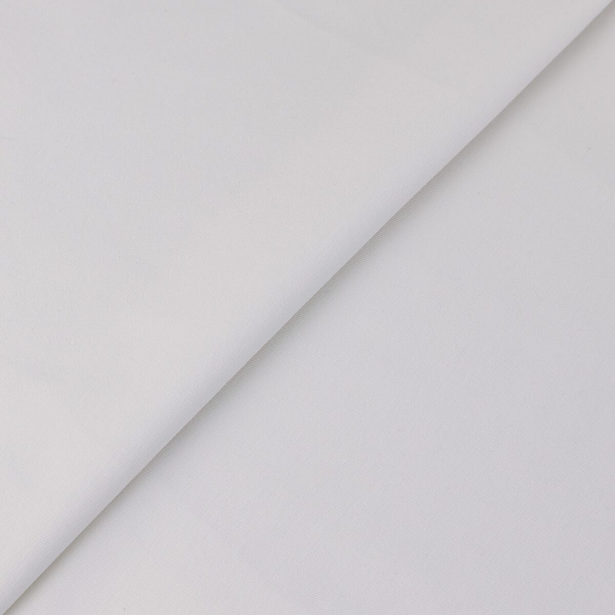 TKANINA DENIM BAWEŁNIANO STRETCH GŁADKO   - ZŁAMANA BIEL - obrazek 4